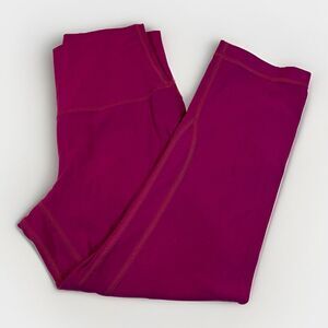 Lululemon Align Ribbed High Rise Strappy Back Wild Berry Size 4